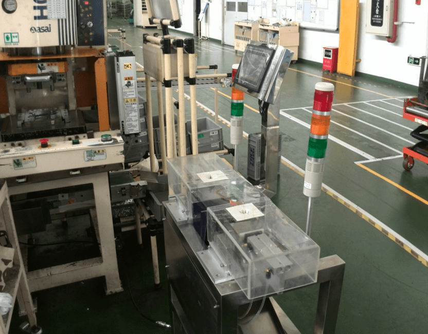 Die casting weight inspection